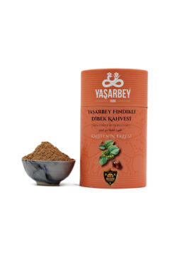 Yaşarbey MARDİN SPECİAL FINDIKLI DİBEK KAHVESİ 400 GR-[ÖĞÜTÜLMÜŞ FINDIK PARÇACIKLI]-(HEDİYELİK KUTU)