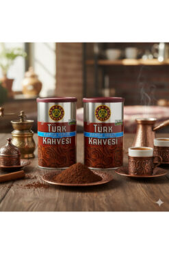 Kahve Dünyası Damla Sakızlı Türk Kahvesi Teneke 250g X 2 ADET