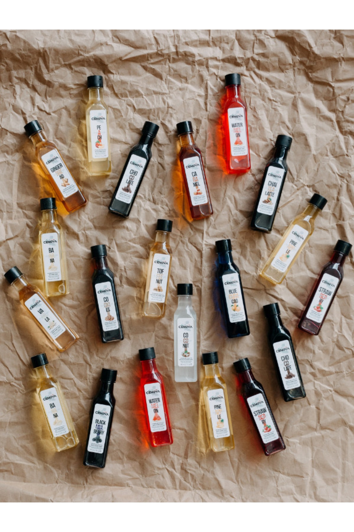 Cenova Kahve Kokteyl Şurubu Özel Seri Cn4 Tanışma Seti 80gr60ml X 6 Adet - Görsel 3