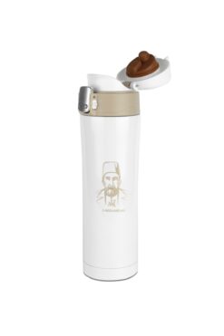 tusah Abdülhamit Desenli Çelik Termos Mug 450 Ml