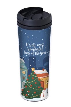 ALLMUG Yılbaşı 380 Ml Termos Kupa