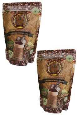 Tarihi Adıyaman Kahvecisi 7 Karışımlı Türk Kahvesi Kakuleli 500gr Kakule