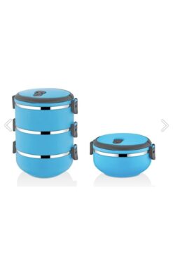 MOBGİFT 3'lü Ve Tekli Mavi Sefer Tası Seti