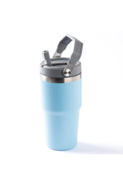 Tantitoni MAVİ PASLANMAZ ÇELİK TUTACAKLI TERMOS BARDAK 600ML