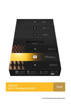 Nespresso Vertuo Sütlü Tanışma Seçkisi - 70 Kapsül