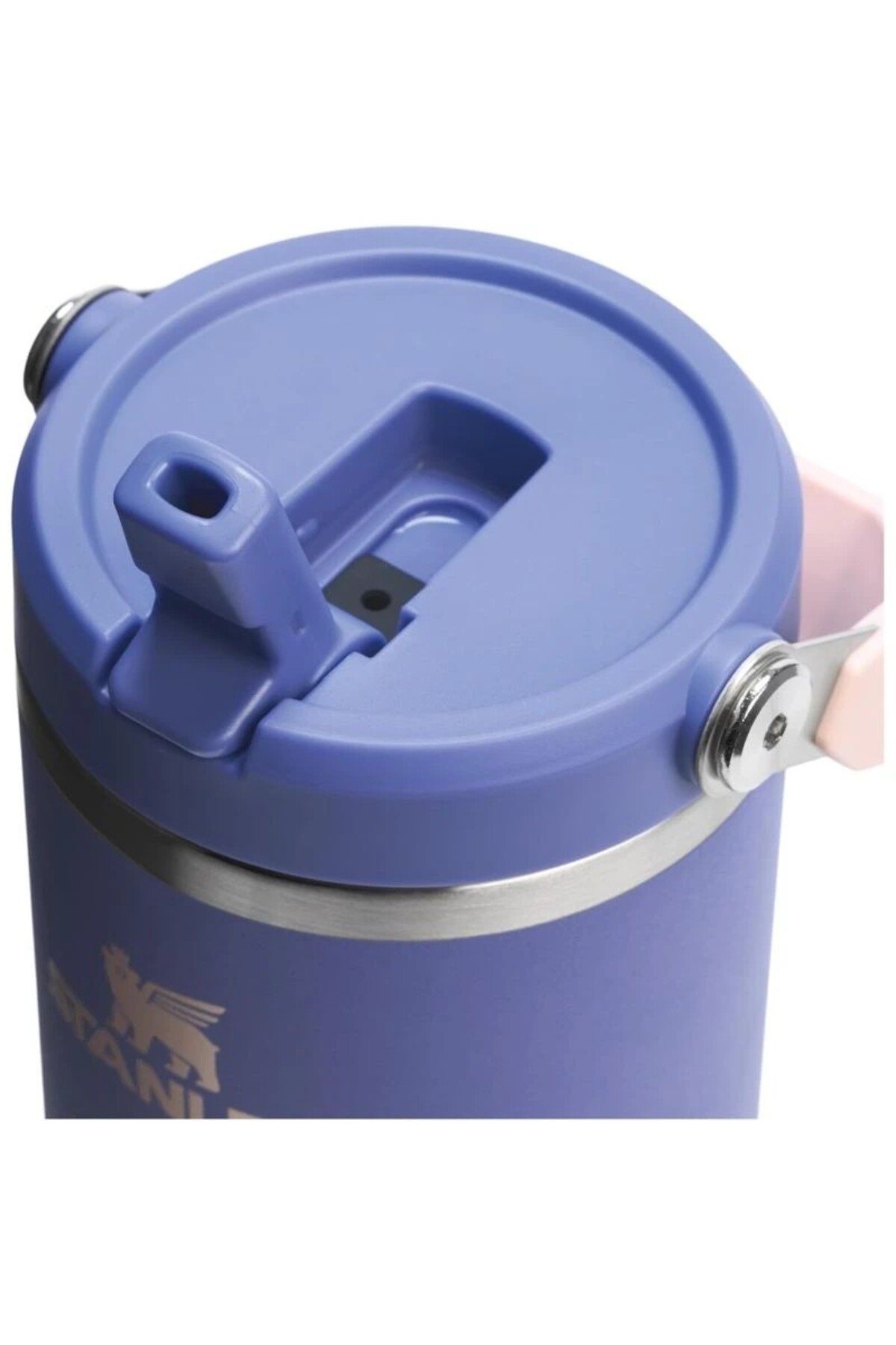 Stanley The IceFlow Flip Straw Pipetli Termos Bardak 0,89 LT (30 OZ) - Lupine - Görsel 3