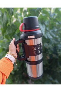 teknotrust Termos  4 litre  premium  pto paslanmaz çelik  48  saat sıcak soğuk  çift çelik
