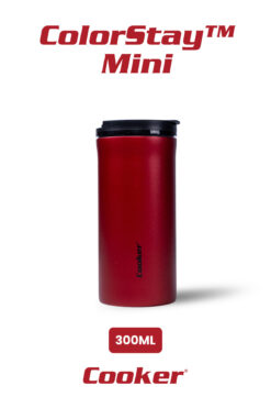 Cooker 300 ml Paslanmaz Çelik Termos – 6 Saat Sıcak Soğuk, Sızdırmaz, Koku Yapmaz, Sağlıklı