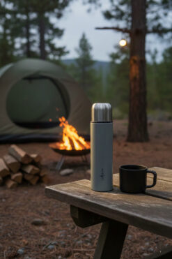 Le Paon 500 ml Termos Suluk Paslanmaz Çelik Sızdırmaz 12 Saat Sıcak 24 Saat Soğuk Tutma BPA Free