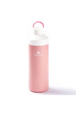 Tantitoni 024-01-PEMBE PASLANMAZ ÇELİK SU ŞİŞESİ 590ML