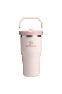 Stanley IceFlow™ Flip Straw Tumbler Pipetli Termos Rose Quartz | 0.60 L