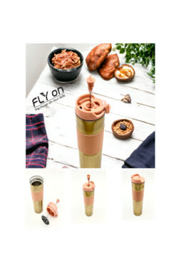 FLYON Yüksek Kaliteli Sıcak ve Soğuk French Press Çelik Termos Kupa Bardak Mug 500 ML Kahve ve Bitki Çayı