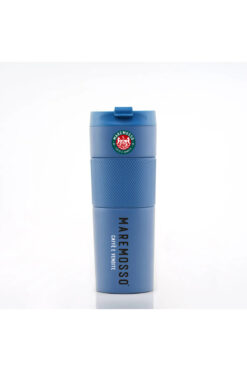 Tohana French Press Paslanmaz Çelik Termos (Mavi) 450 ML.