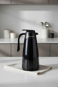 Bernardo Velana Cam Termos Siyah 1.5 Litre
