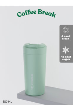 Star Termos Soothe 380 ML / 13 OZ Çelik termos - YEŞİL