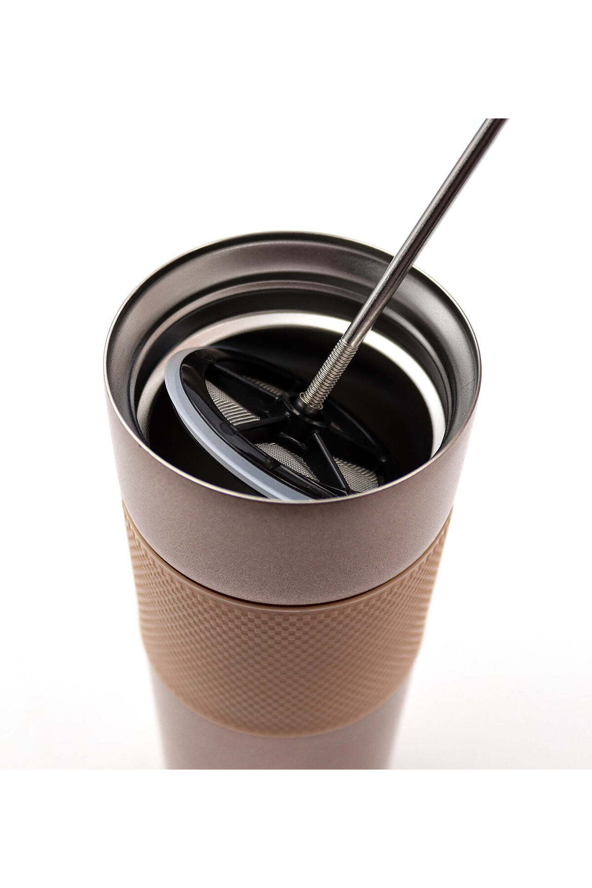 İkon store French Pressli Rose Termos - Görsel 2