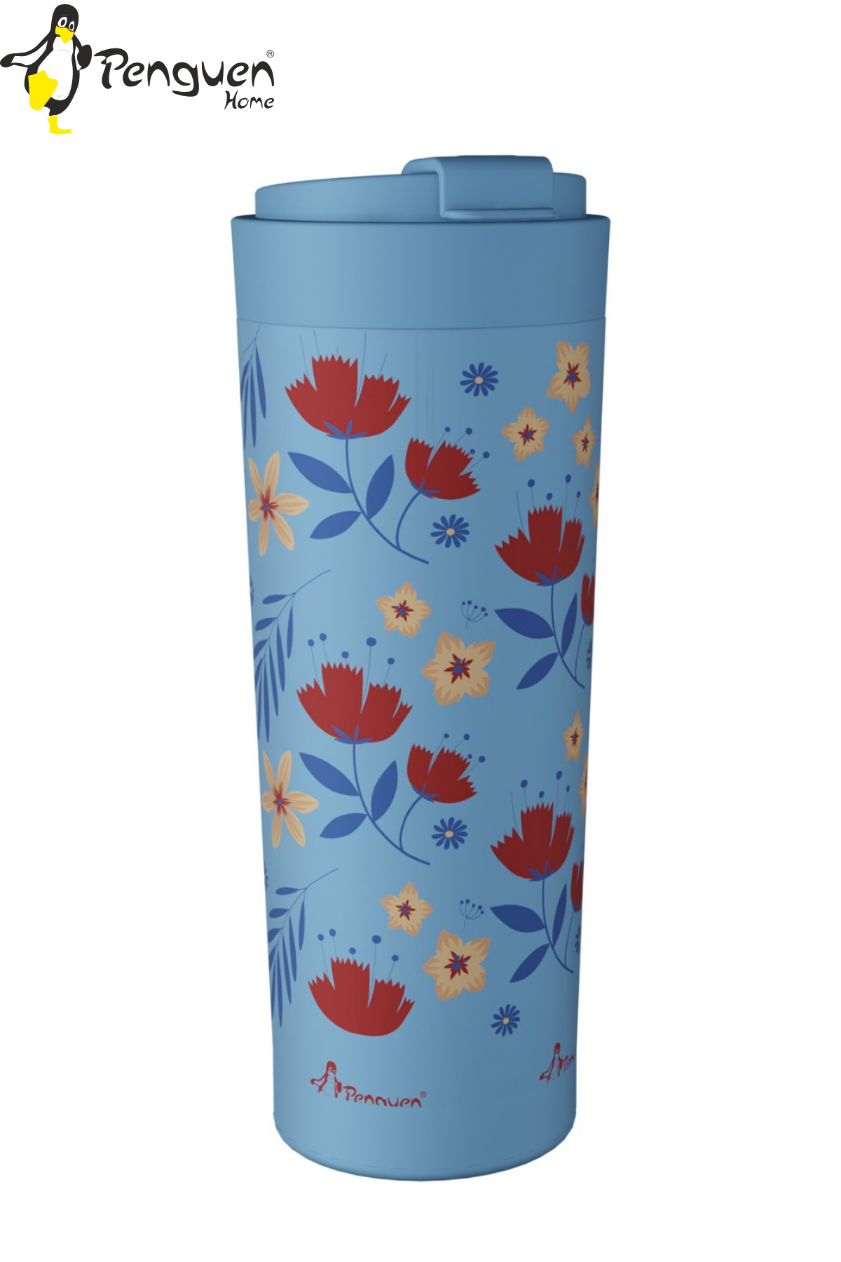 Penguen 500Ml Çelik Termos Mug - 6 Saat Sıcak 12 Saat Soğuk Tutma | Paslanmaz Çelik - Görsel 2