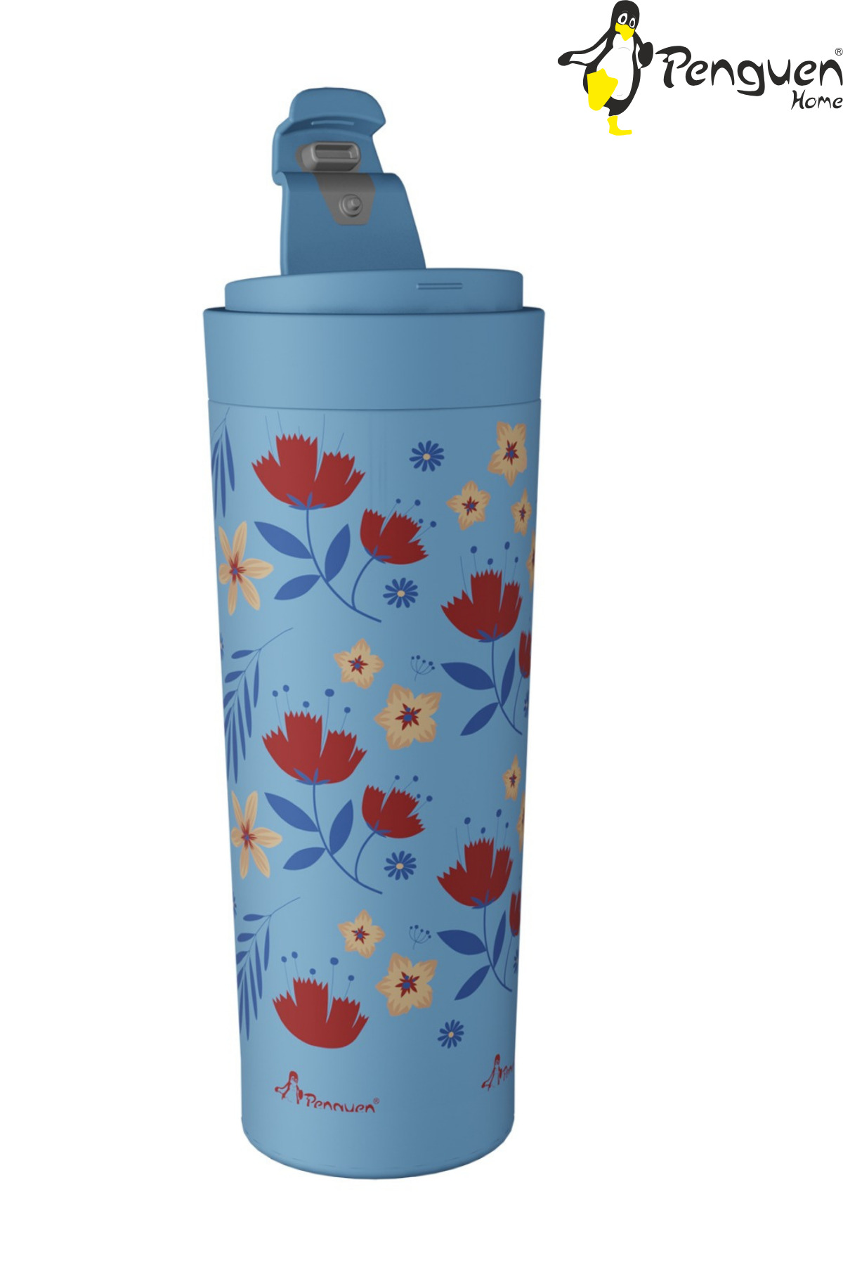 Penguen 500Ml Çelik Termos Mug - 6 Saat Sıcak 12 Saat Soğuk Tutma | Paslanmaz Çelik - Görsel 3