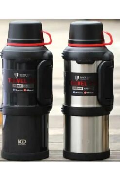 helinaria 4Litre 24 Saat Sıcak Soğuk Dağcı Termos