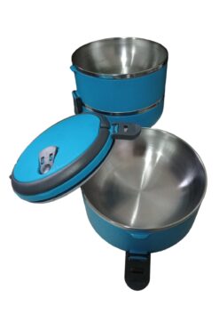 Russet Mavi 3 Katlı Yemek Taşıma Freshbox Sefer Tası