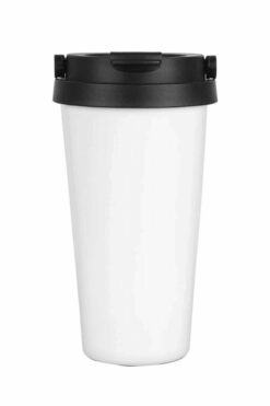 BAYLAR Beyaz Kaliteli Çift Katman Paslanmaz Çelik 500 ml Termos Bardak