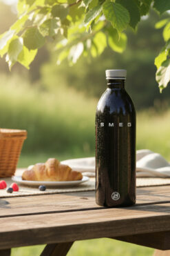 SMEG Urban Bottle Siyah Matara 1L Water Bottle