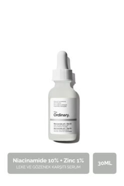 The Ordinary Niacinamide 10% + Zinc 1% - Leke ve Gözenek Görünümü Karşıtı Serum 30ml