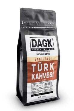Dagk Vanilyalı Türk Kahvesi 200g Öğütülmüş