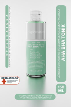 Hypernatura SALİSİLİK ASİT Mucizesi! Gözenek Sıkılaştırıcı Leke Karşıtı ve Canlandırıcı AHA BHA Tonik