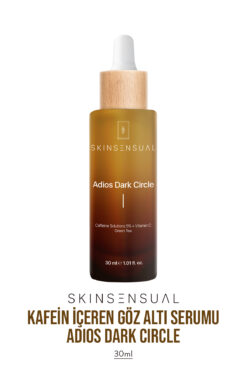 Skin Sensual Adios Dark Circle Göz Altı Serumu (caffeine Solutions 5% + Vitamin C) Aydınlık Göz Altı Görünümü