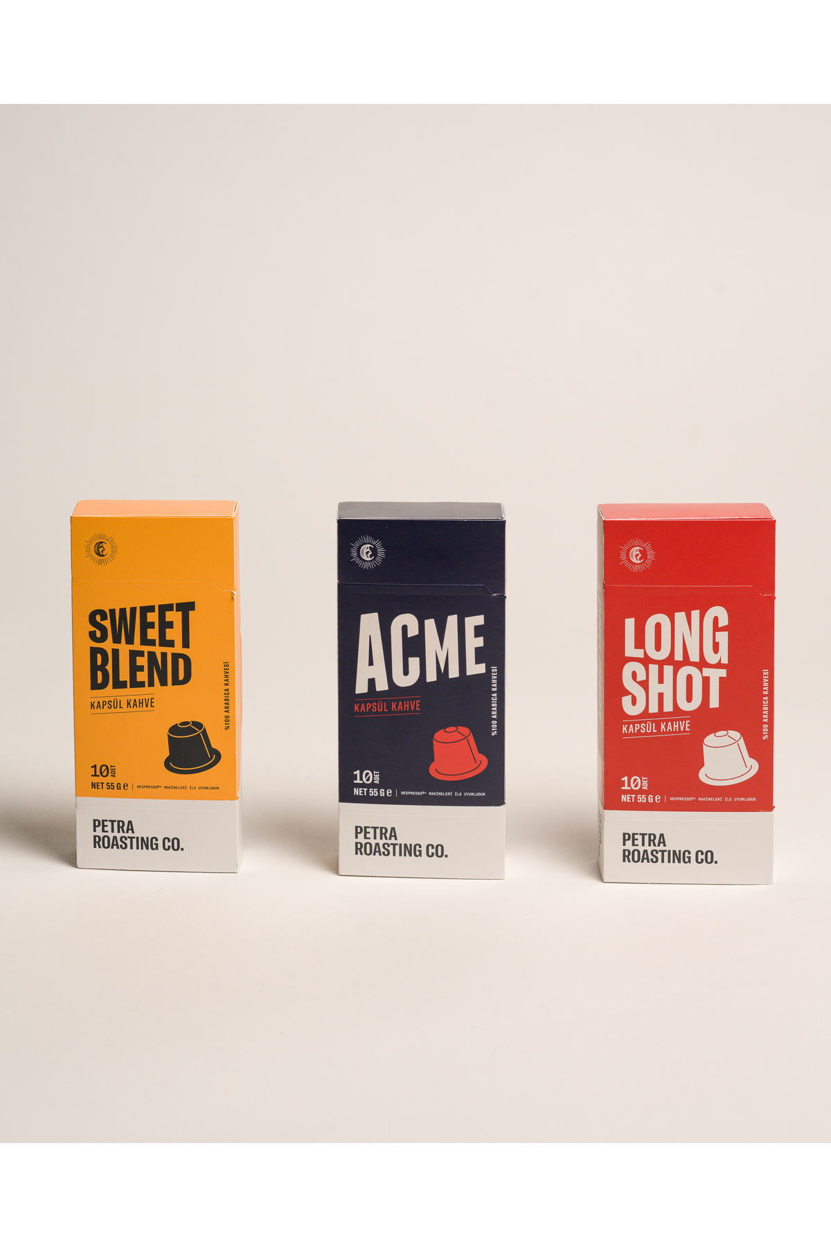 Petra Roasting Co. Petra Kapsül Tanışma Paketi (3'lü)