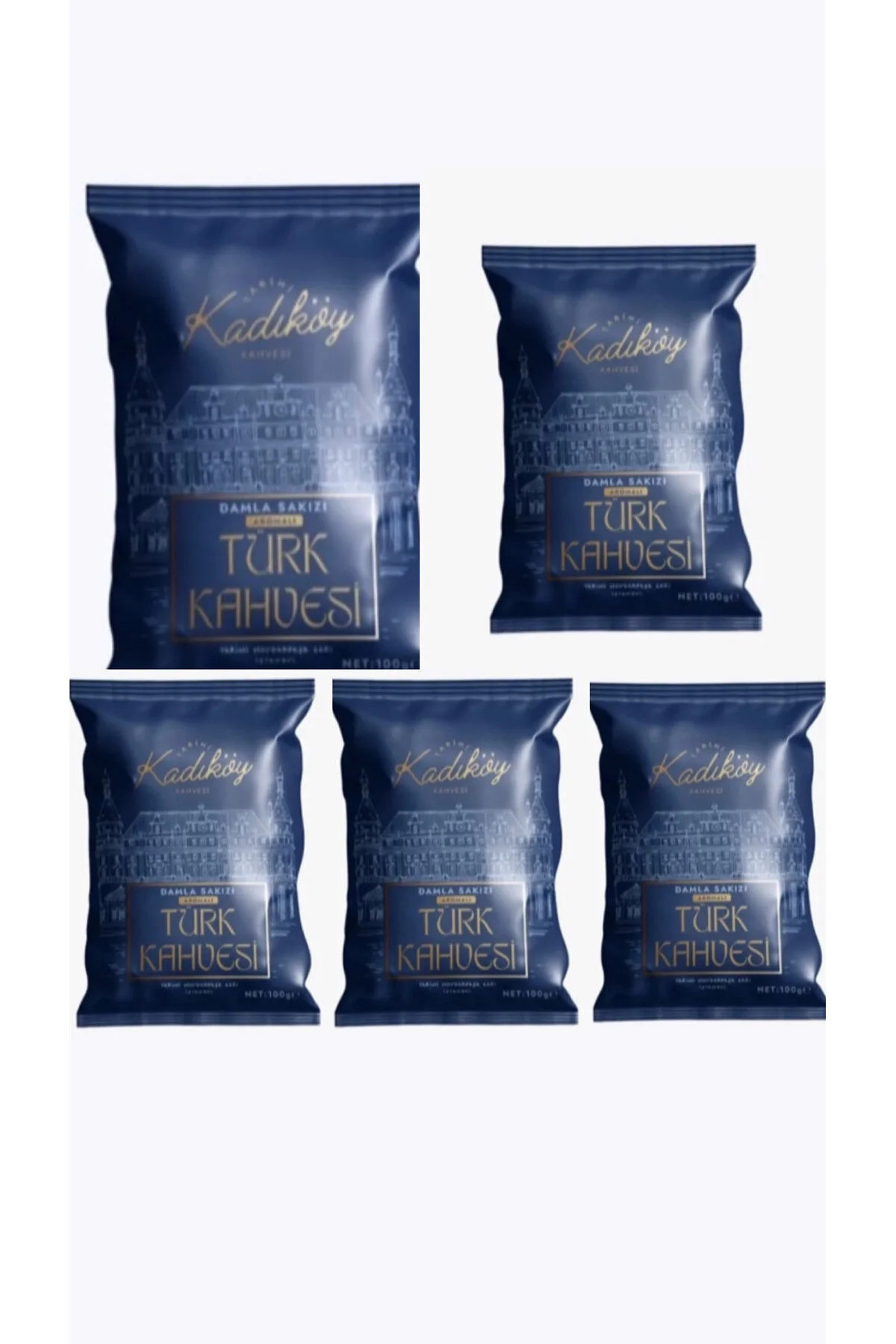 Genel Markalar Tarihi Kadıköy Kahvesi Tarihi Kadıköy Damla Sakızlı Türk Kahvesi 100gr x5adet