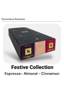 Nespresso Festive Collection Almond - Cinnamon - Espresso Kapsül Kahve 30 Adet