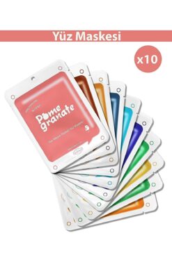 ModaLucci 10'lu Karışık Yüz Maskesi