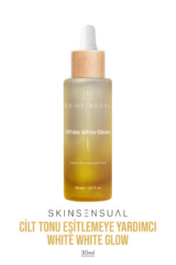 Skin Sensual White White Glow Leke Serumu (ARBUTİN %2 HYALURONİC ACİD) Cilt Tonu Eşitlemeye Yardımcı Serum