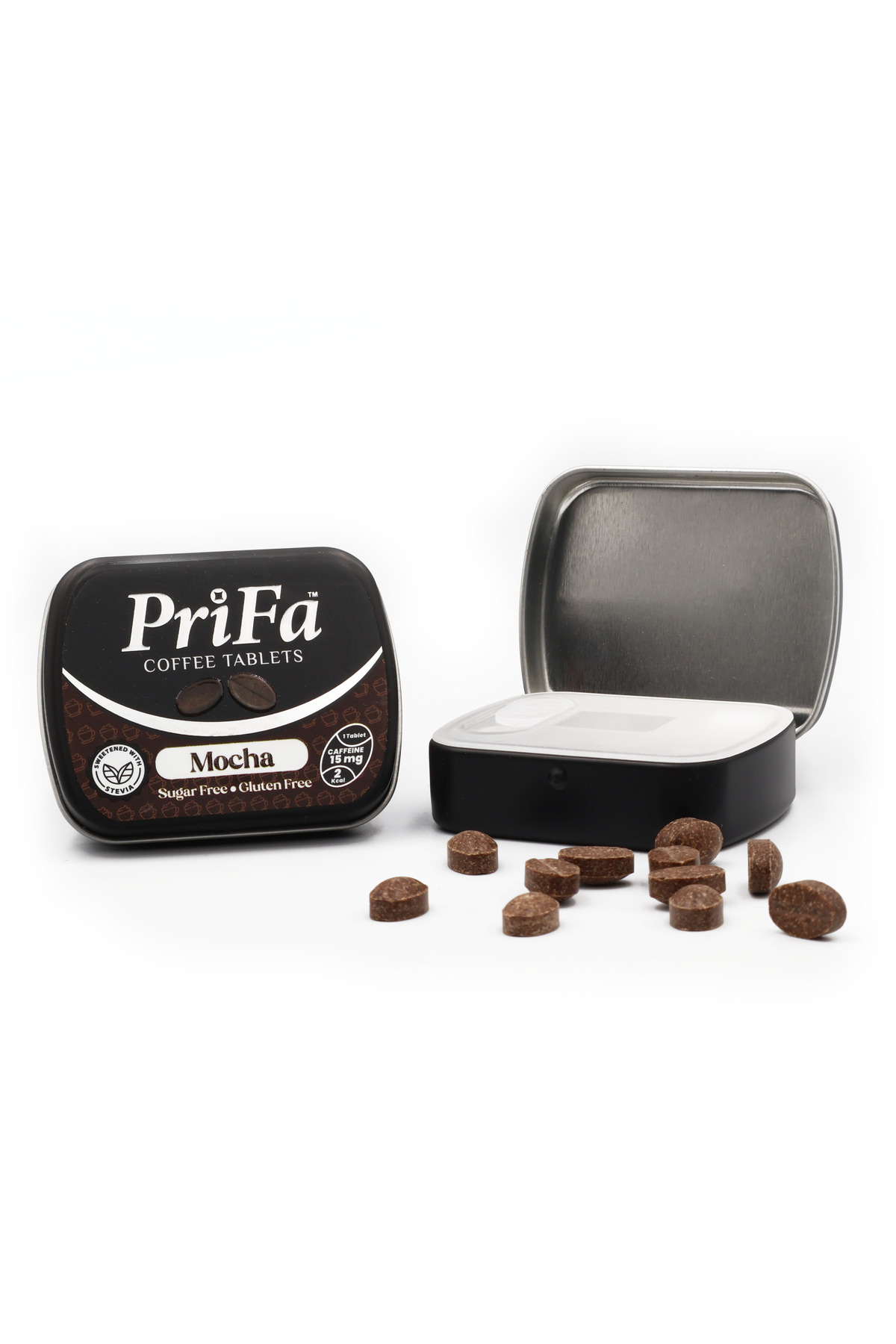 prifa Mocha Kahve Tableti – Her Zaman, Her Yerde Su Gerektirmeyen Taşınabilir Kahve Deneyimi