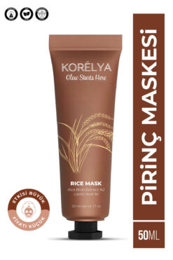 KORELYA Gözenek Sıkılaştırıcı Pirinç Maskesi - Pore Tightening Rice Mask 50 ml