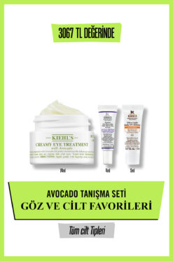 Kiehl's Avocado Eye Cream Cilt Bakım Seti