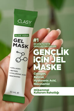 Clasy Care Aloevera Gel Mask - Gençleştirici Jel Maske