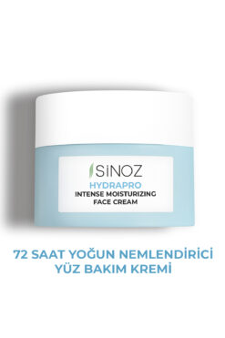 SİNOZ Hydrapro Su Bazlı 72 Saat Yoğun Nemlendirici Yüz Bakım Kremi 50 ml