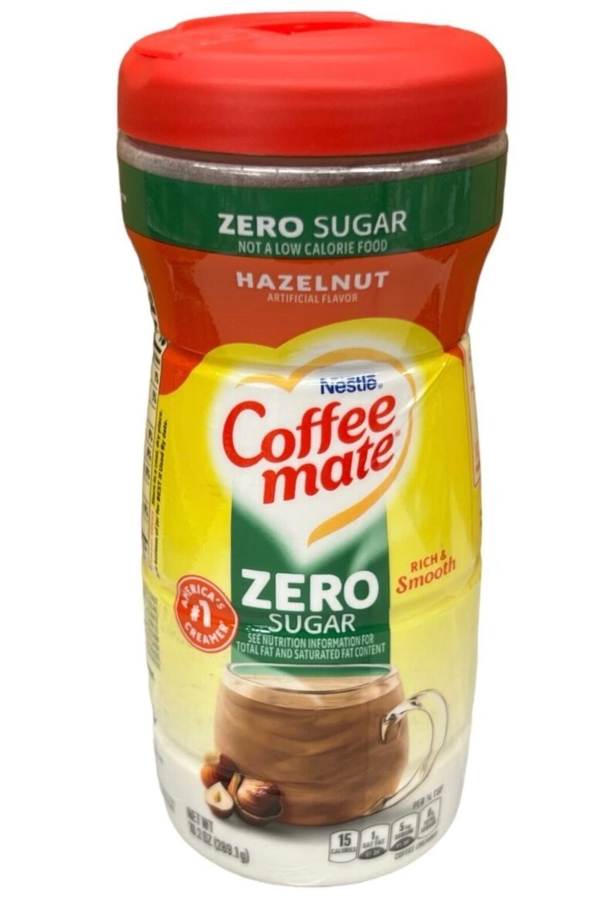 Nestle Coffee Mate Hazelnut Zero Sugar 289.1 Gr.