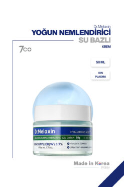 Dr.Melaxin Aydınlatıcı Nemlendirici Krem | L22 Patentli + 8 Katmanlı Hyaluronik Asit + Niacinamide 50ml