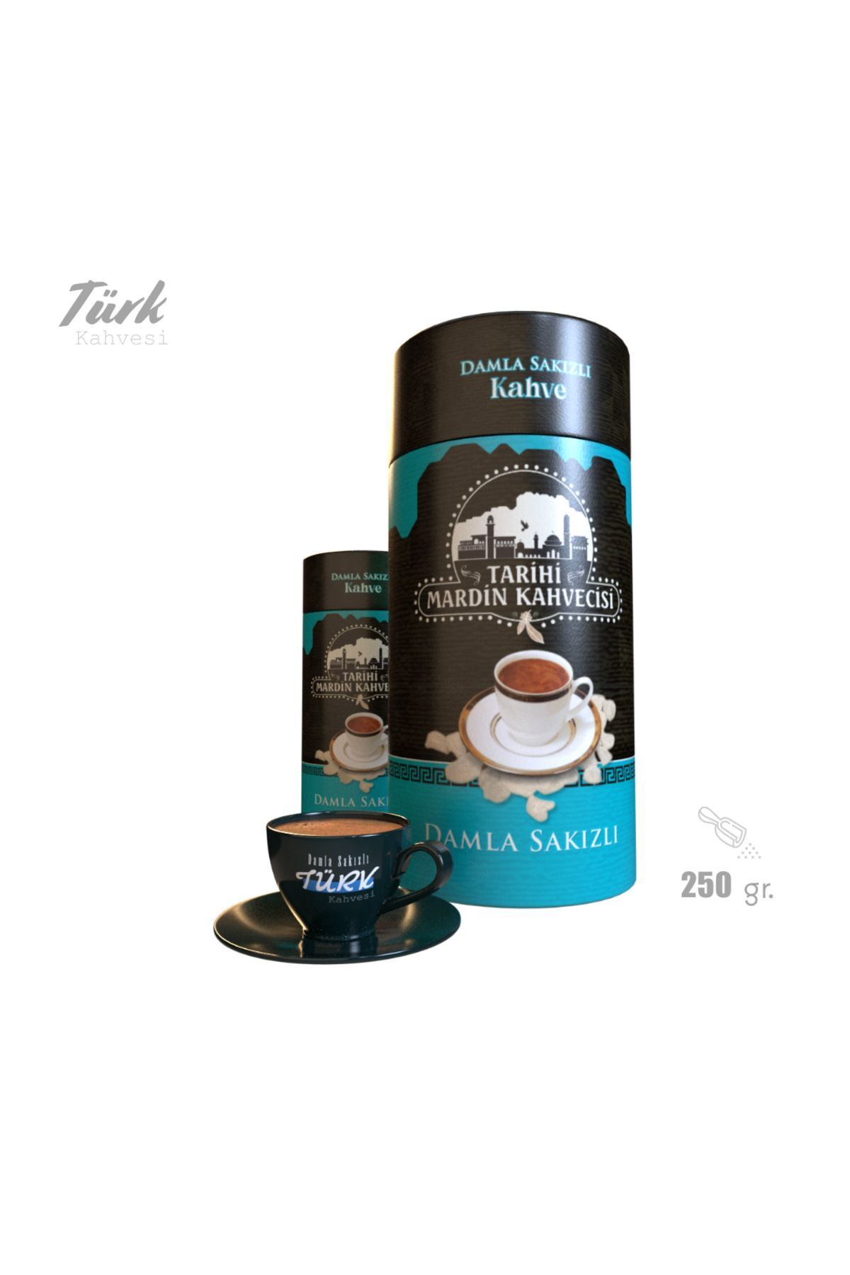 Tarihi Mardin Kahvecisi Damla Sakızlı Türk Kahvesi 250gr