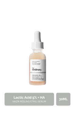 The Ordinary Lactic Acid 5% + HA 30ml.- Nazik Peeling Etkili Laktik Asit Serumu