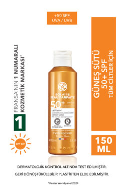 Yves Rocher Spf 50 Yüksek Korumalı Yüz & Vücut Güneş Losyonu/solaire Peau Parfaite-150 ml-79530