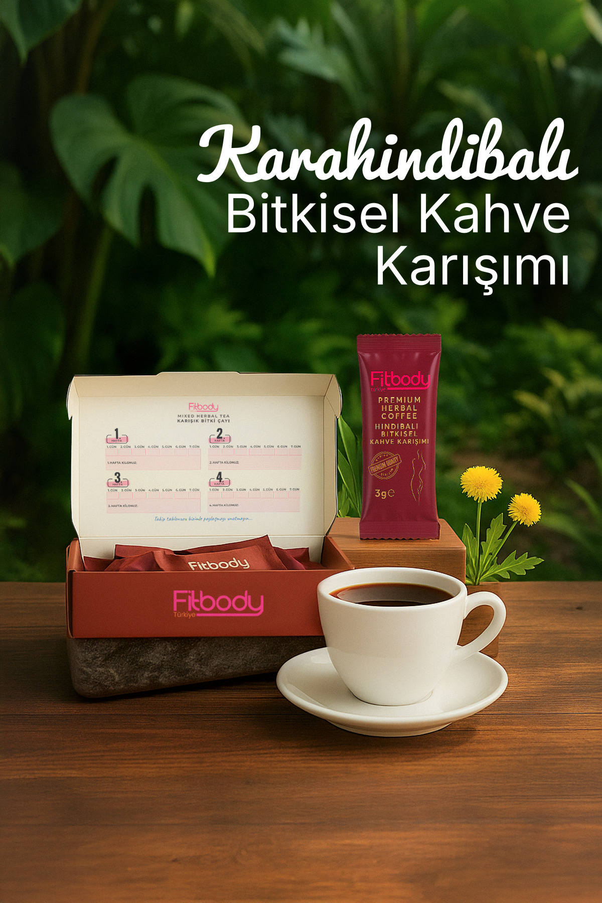 fitbody Karahindiba Kahve Form Diyet Kahvesi (30 SAŞE)
