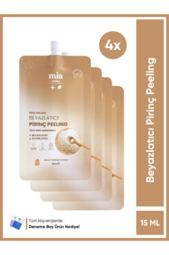 mia klinika Aydınlatıcı ve Beyazlatıcı Pirinç Peeling 15 ML