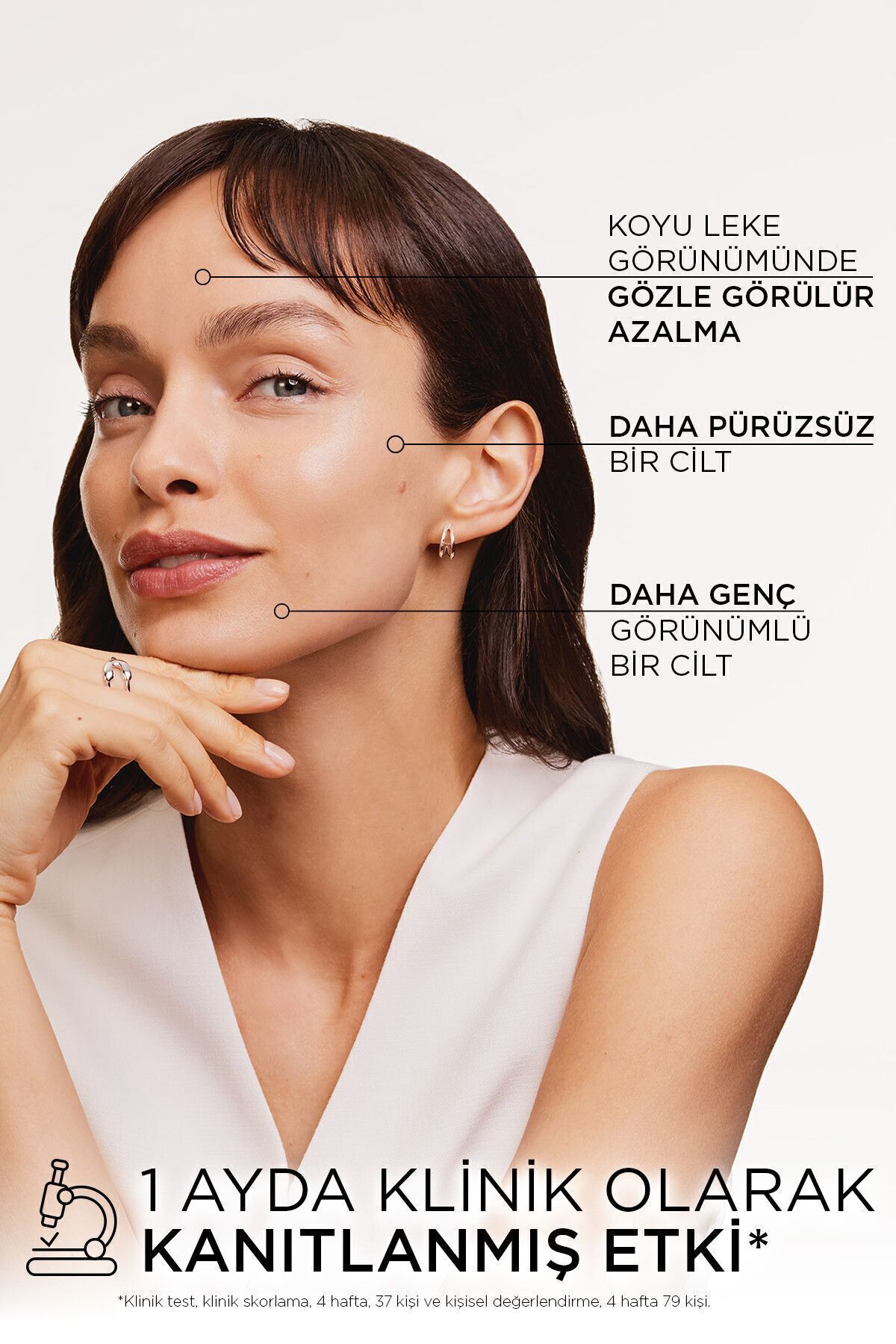 L'Oreal Paris Bright Reveal Spf 50+ Koyu Leke Karşıtı Renkli Fluid Günlük Yüz Güneş Kremi 50ml - Light - Görsel 3