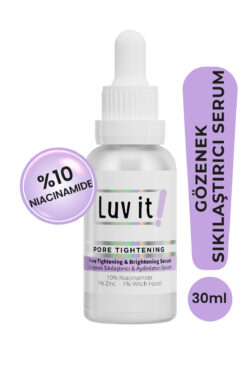 Luv it! Siyah Nokta Gözenek ve Sivilce Karşıtı Serum 30 ml