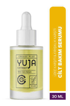 Crease Plus Yuja Leke Karşıtı Ve Kırışıklık Karşıtı Cilt Bakım Serumu 30 ml